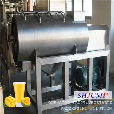 Linie de prelucrare a pulpei de mango