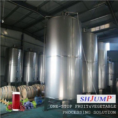 Linie de prelucrare a sucului de struguri